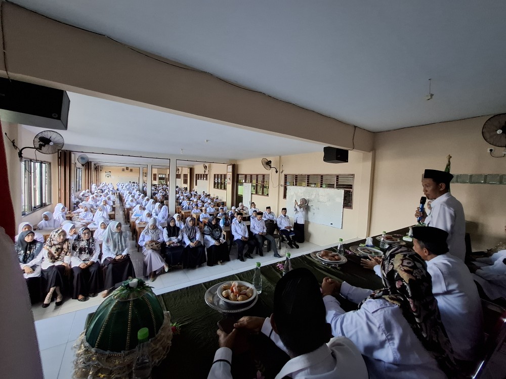 Kasi Penmad H. Muhammad Yusuf Jufri, saat membuka Matsama DDI Cambalagi.