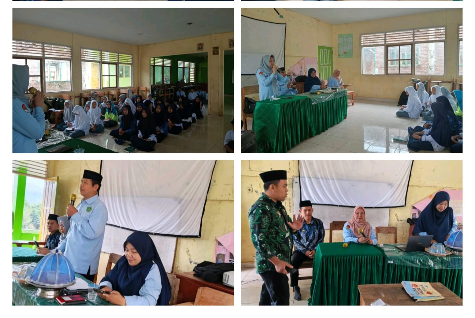 Kolase pemaparan materi