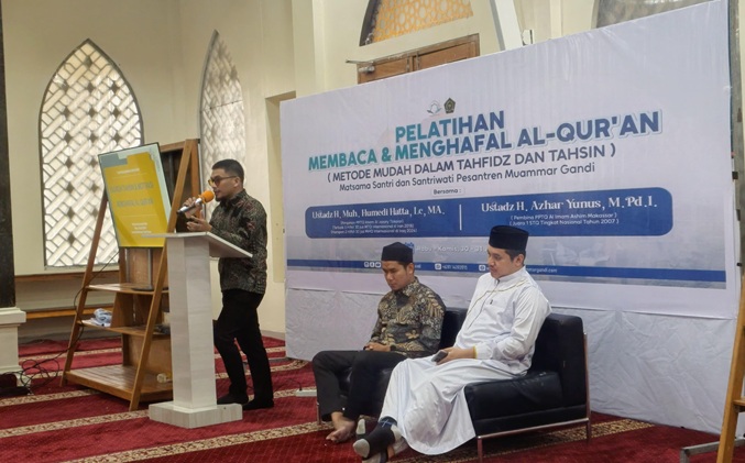 Murid MTs MA Muammar Gandi Ikuti Pelatihan Tahfidz dan Matsama yang Digelar Ponpes Muammar Gandi