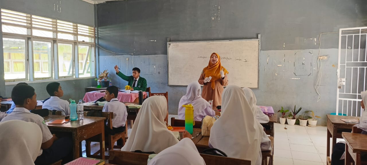 MTsN 2 Kota Makassar Wujudkan Panca Cinta dengan Berkolaborasi bersama Puskesmas Daya