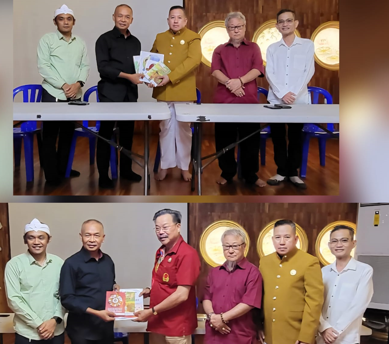 Ditura Pendikbud Bimas Buddha Serahkan Ratusan Buku Pembelajaran untuk Sekolah Minggu Buddha di Makassar