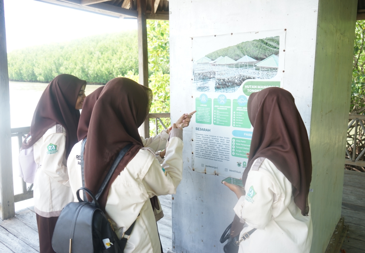 Jelajah Ekowisata, Kelas XI Riset MAN 1 Sinjai Eksplor Wisata Hutan Mangrove Tongke-Tongke