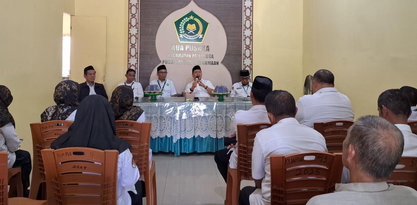 Kakankemenag saat pembinaan
