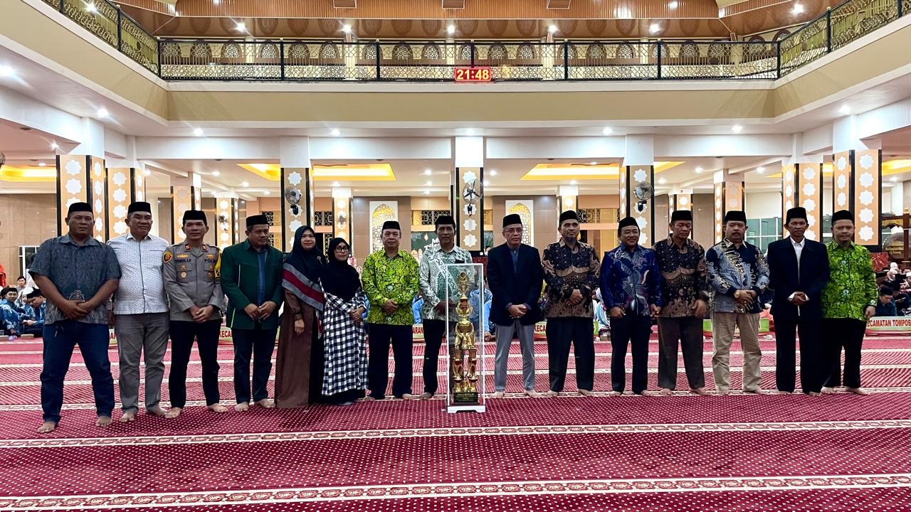 MTQ ke-XXXV Kabupaten Bantaeng 2026 Resmi Ditutup, Kecamatan Bantaeng Raih Juara Umum 1 pada Jumat, 16 Januari 2026 (Foto: Humas Kemenag Bantaeng)