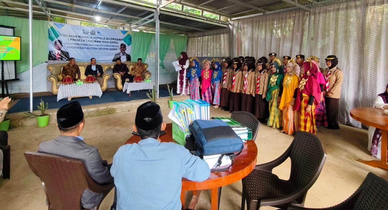 Penyambutan di ruang pertemuan