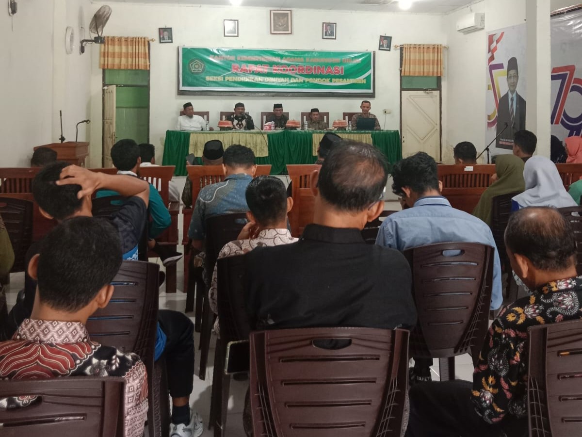 Kemenag Sinjai Matangkan Persiapan Peringatan Satu Dasawarsa Hari Santri 2025