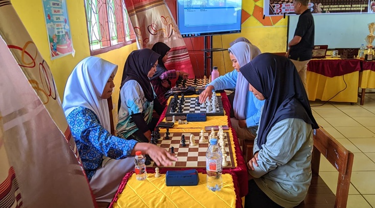 Sang Ratu Catur MA YMPI Rappang, Sabet Gelar Juara 1 Pra-Porprov!