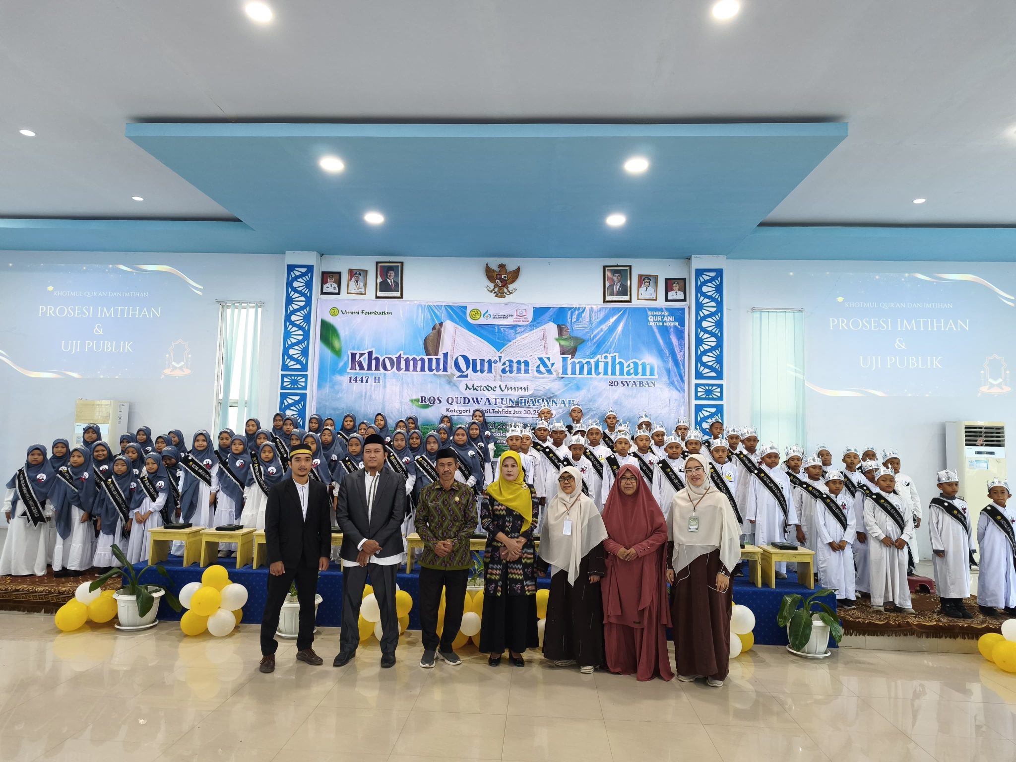 Kemenag dan Pemerintah Kabupaten Sinjai Hadir pada Khotmul Qur'an RQS Udwatun Hasanah