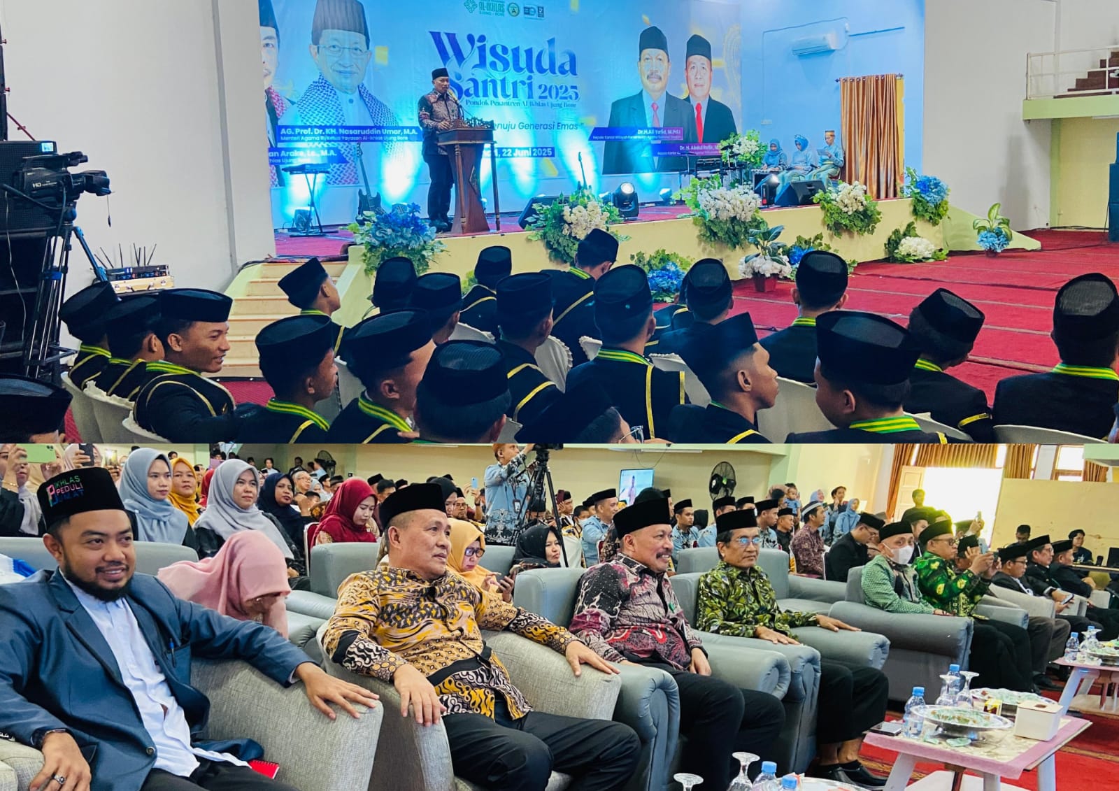suasana wisuda santri