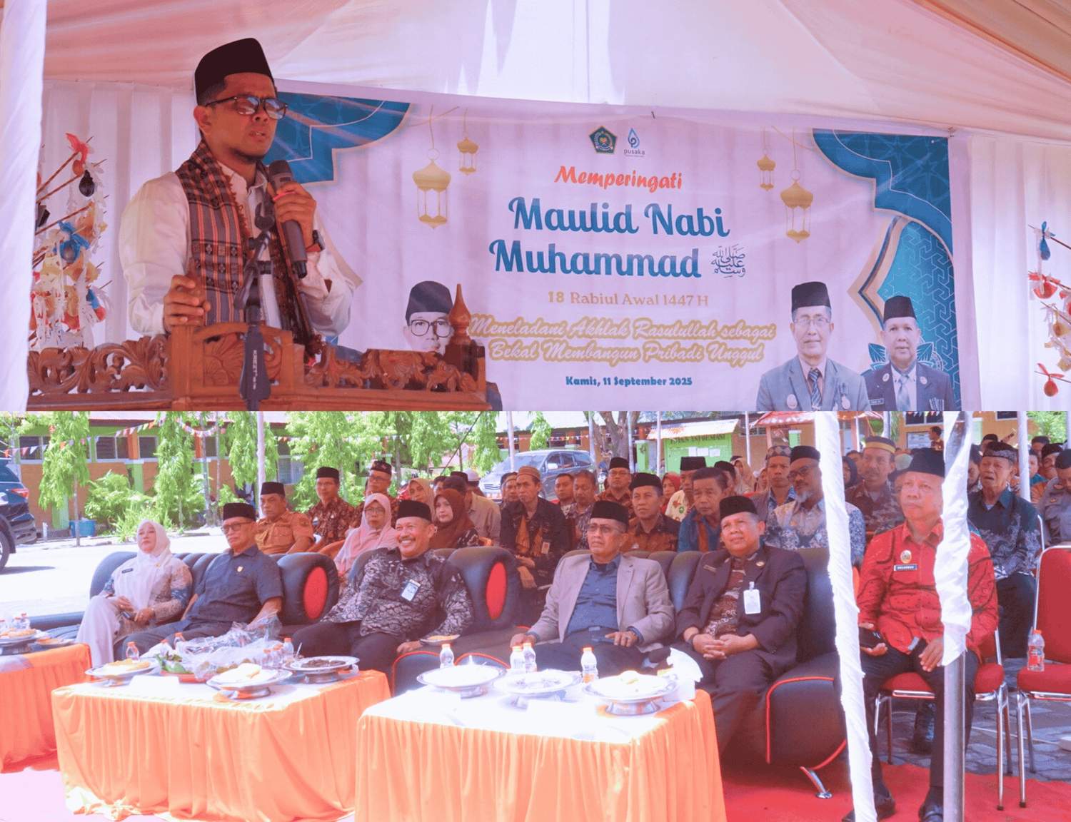 Peringatan Maulid Nabi Muhammad SAW di MTsN Pangkep: Tanamkan Akhlak Rasulullah, Wujudkan Generasi Unggul