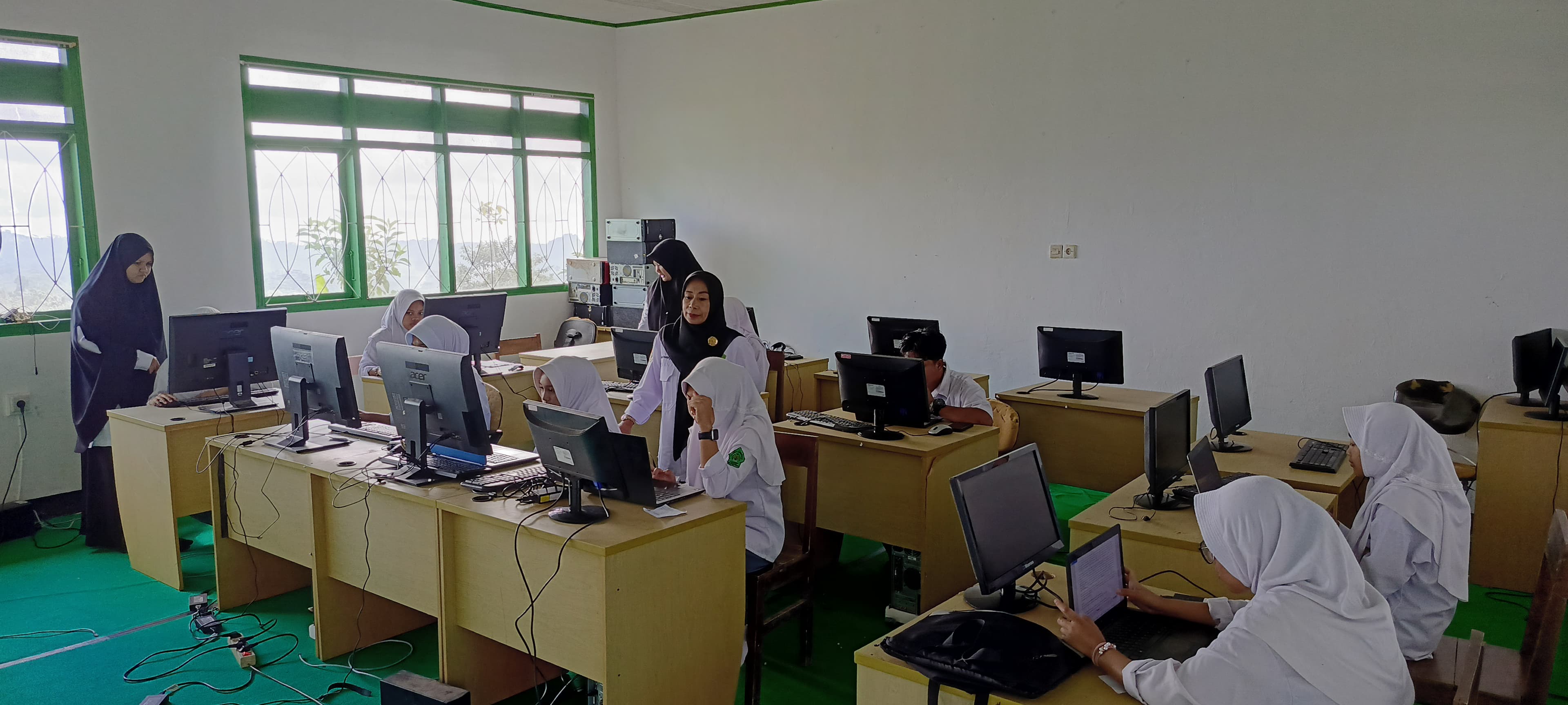 Gladi Bersih ANBK 2025 di MA Al Ikhwan