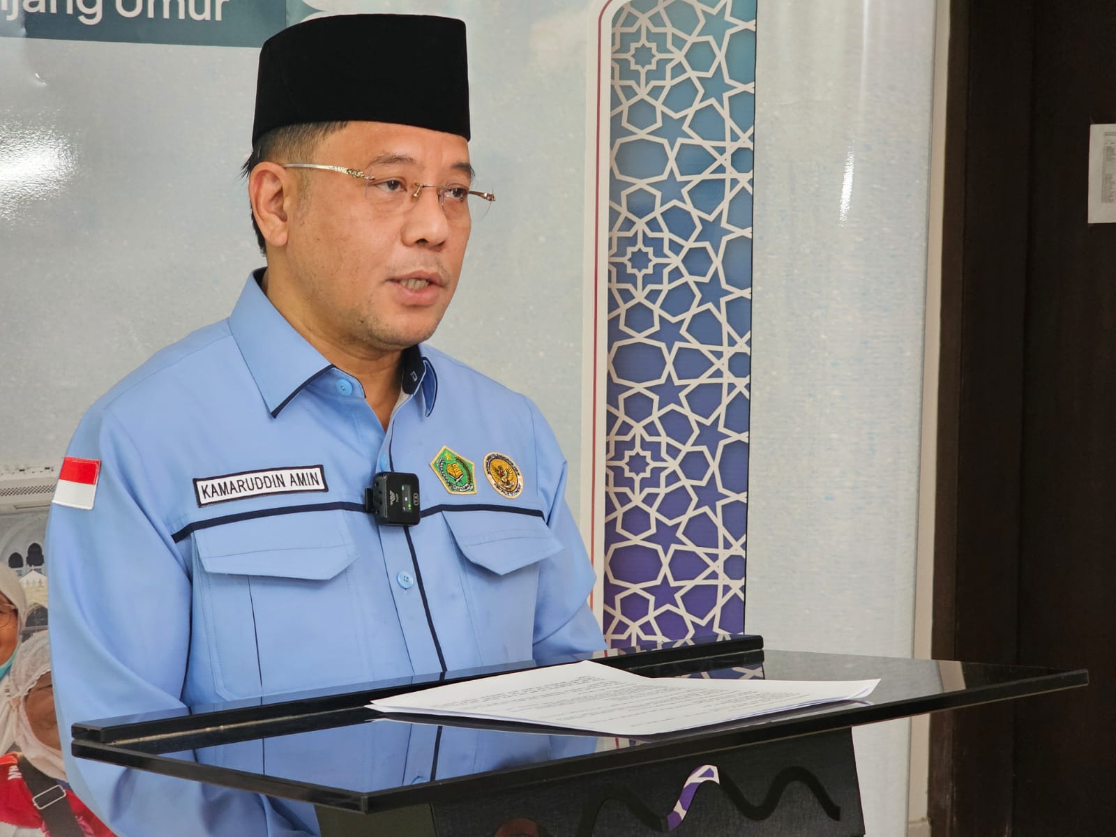 Sekjen Kemenag RI, Prof. DR. Phil H. Kamaruddin Amin, MA.