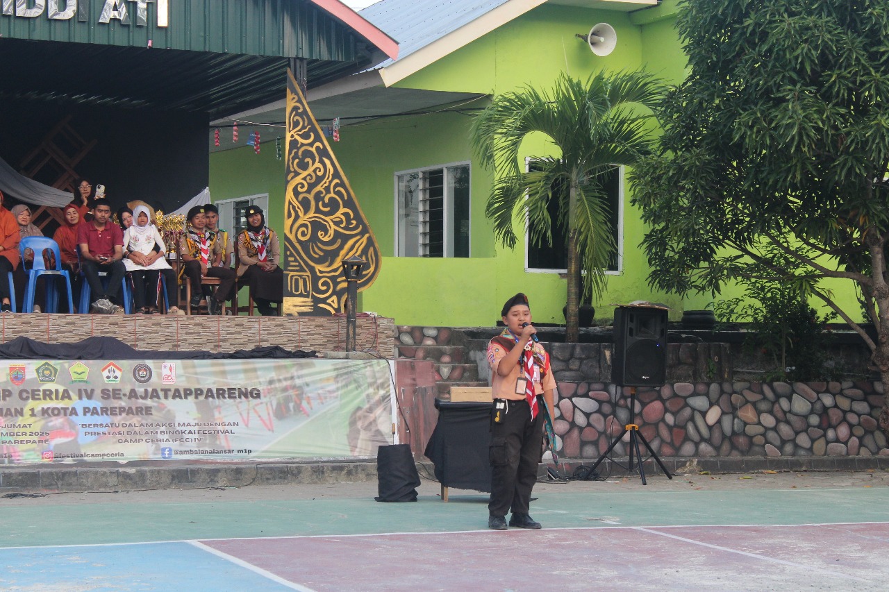 Penampilan Dzaky, Juara 1 dalam Lomba Seni Nyanyi Solo