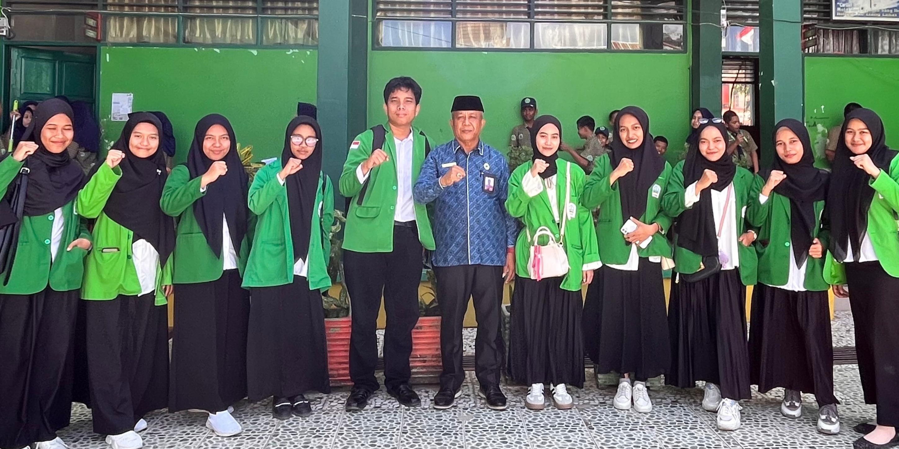 MTsN 1 Bone Bersinergi dengan Mahasiswa PPL IAIN Bone