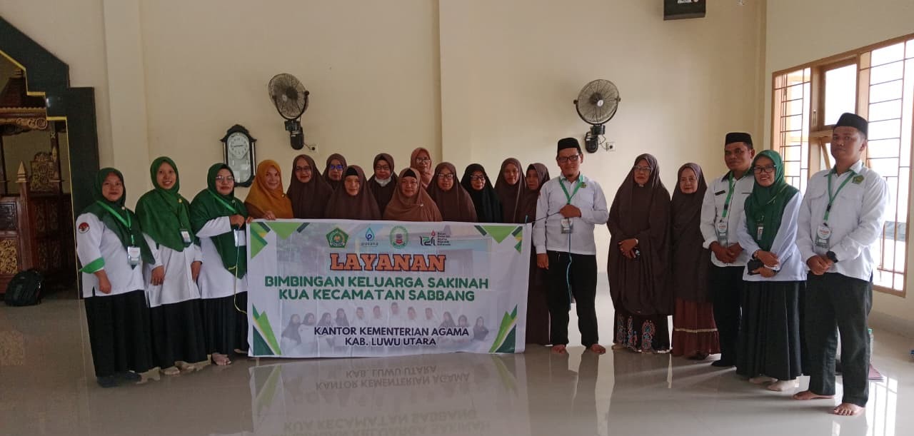 KUA Sabbang Kembali Gelar PUSKIN, Perkuat Pondasi Keluarga Sakinah di Kelurahan Marobo