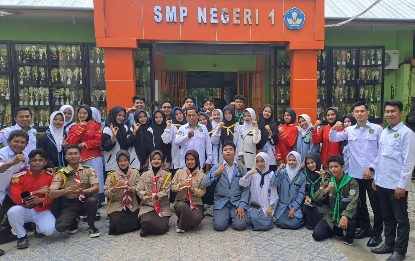 Panitia PPDB MAN 2 Kota Parepare Sosialisasi ke SMP/MTs