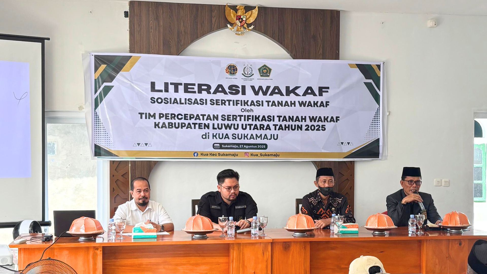 Percepat Sertifikasi Tanah Wakaf, KUA Sukamaju Bantu Dampingi Masyarakat