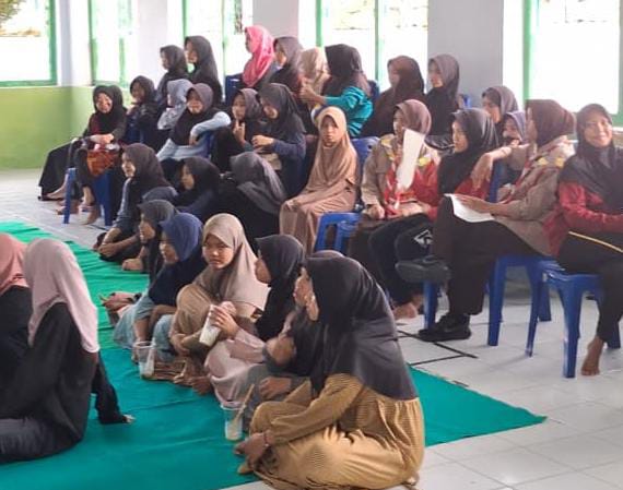Peringati Hari Pramuka ke-64 di MTs DDI Lil Banat Parepare