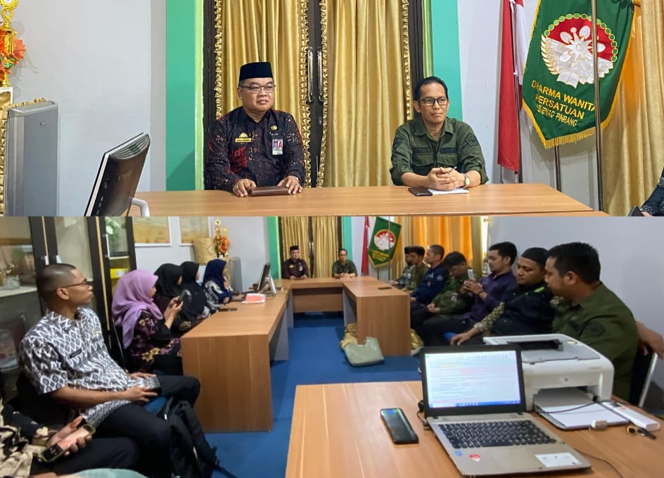 Kakan Kemenag Pinrang, H. Irfan Daming Tegaskan Pentingnya Sinergi Kehumasan