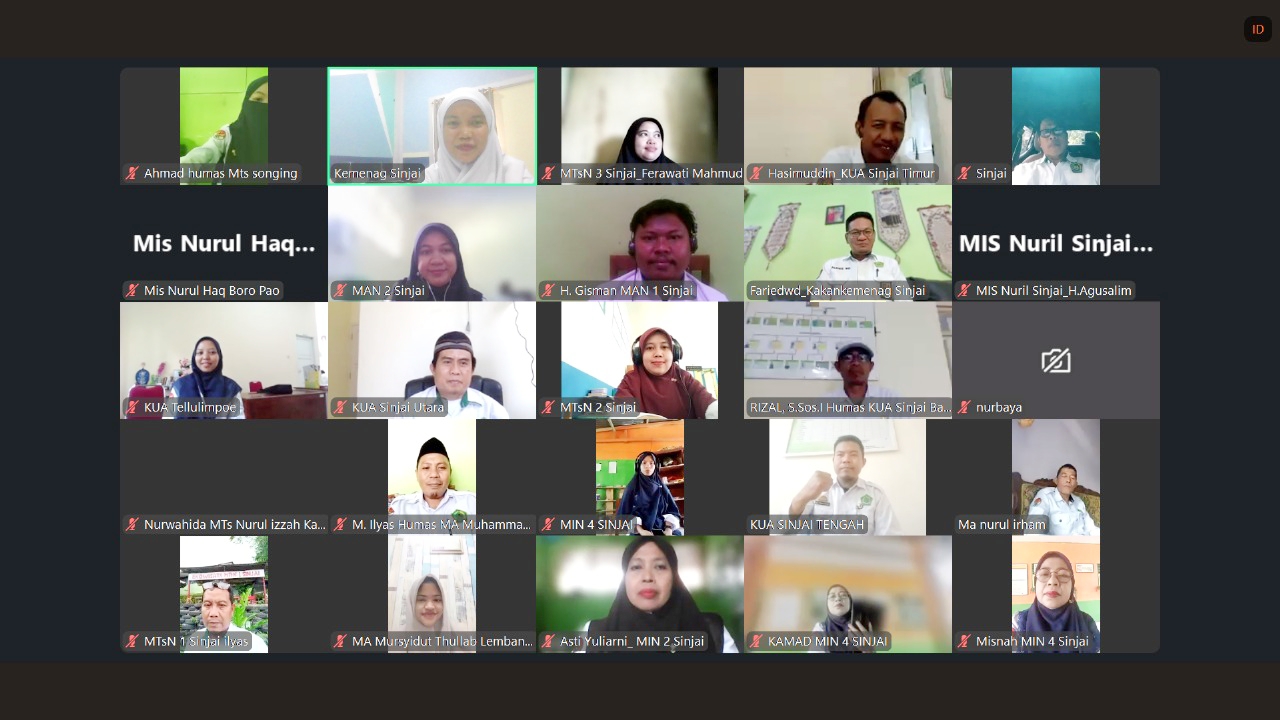 Kemenag Sinjai Gelar Sosialisasi SOP Kehumasan, Humas MAN 1 Siap Terapkan Standarisasi Layanan Informasi