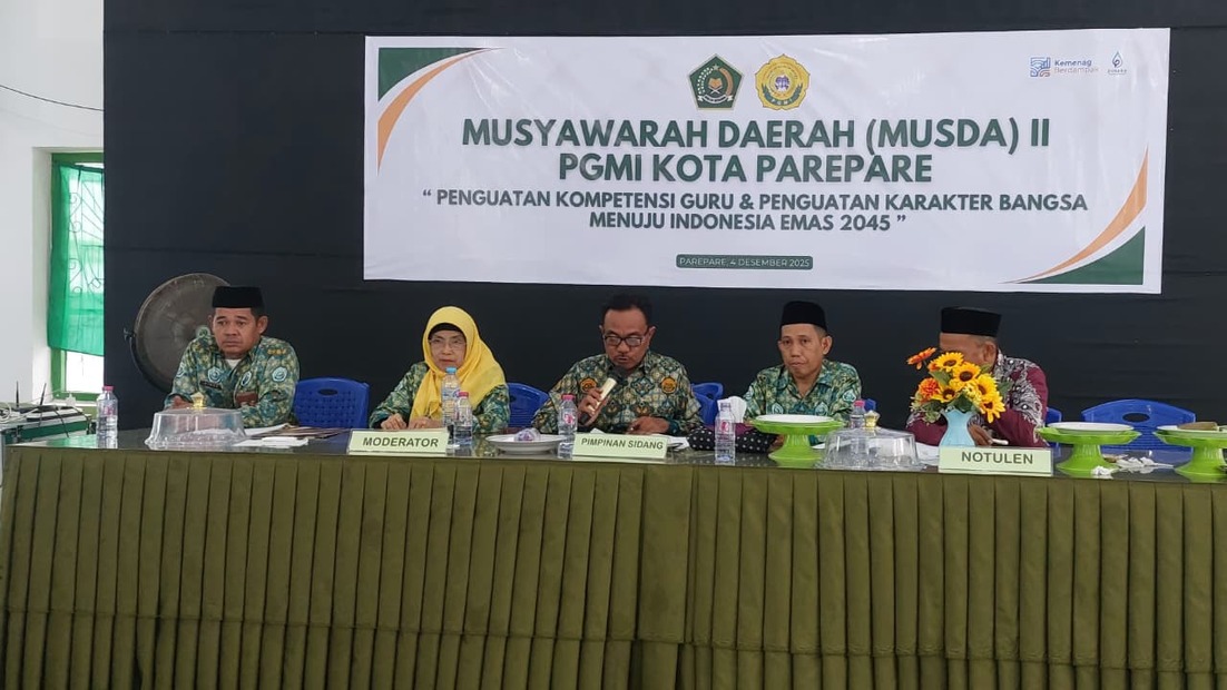 Rusman Madina Terpilih Ketua PGMI Kota Parepare