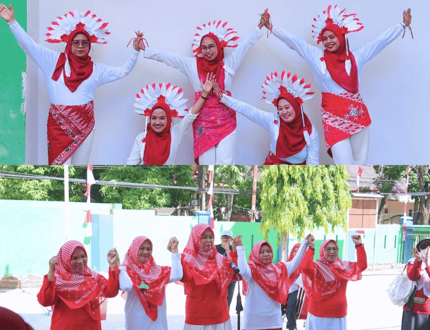 Semarak 17-an di Kemenag Pangkep, DWP Gelar Lomba Senam Wanua Pangkep dan Lagu Berantai