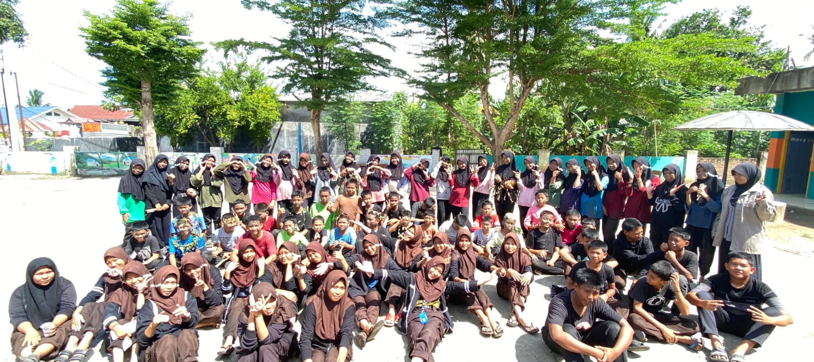 Kegiatan LDK MTs Nashrul Haq Pajalele