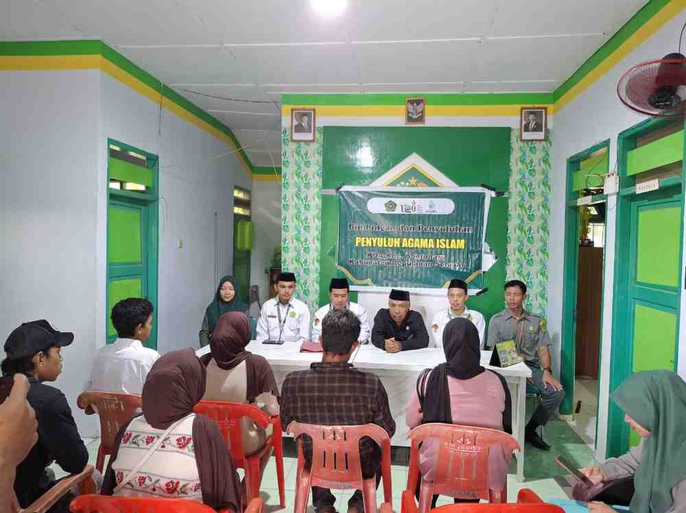 KUA Bontoharu dan PA Kabupaten Kepulauan Selayar Gelar Sidang Isbat Keliling