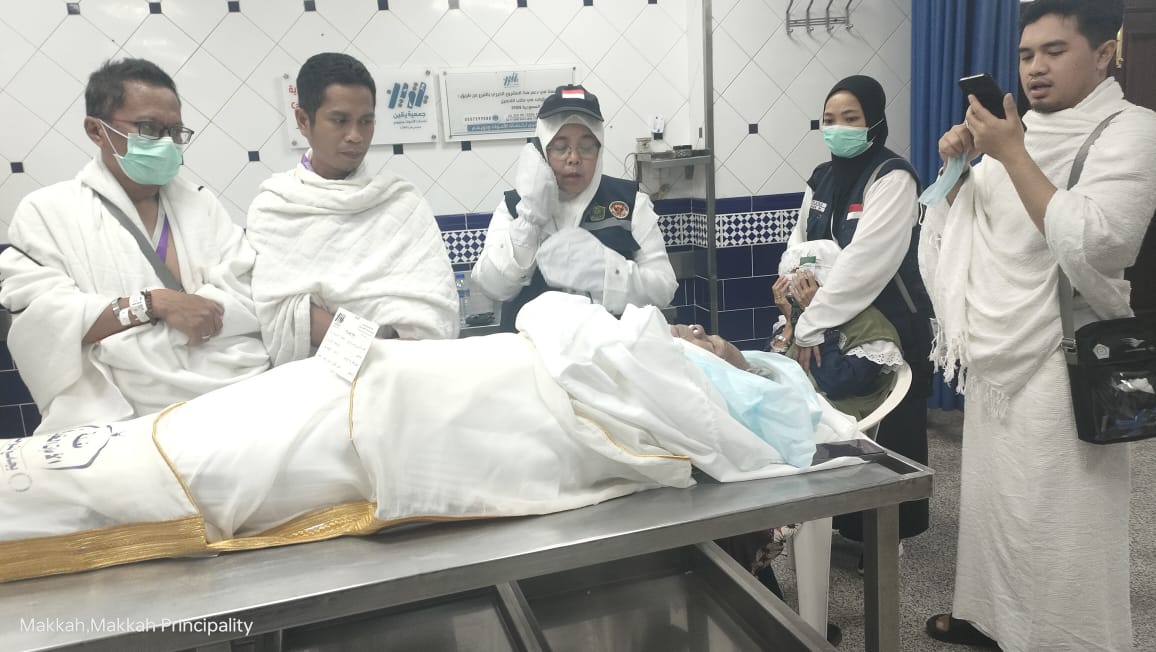 Jamaah haji asal Kabupaten Sinjai, Ambo Bennu Bin Petta Nini  Regu 5 Rombongan 2 Asal Kecamatan Sinjai Utara Kab. Sinjai (62) yang tergabung dalam Kloter 3 Embarkasi Makassar (UPG)  meninggal dunia