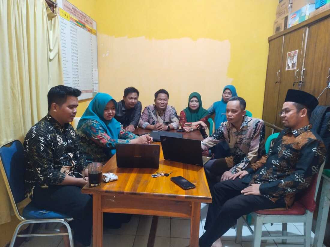 suasana meeting Zoom