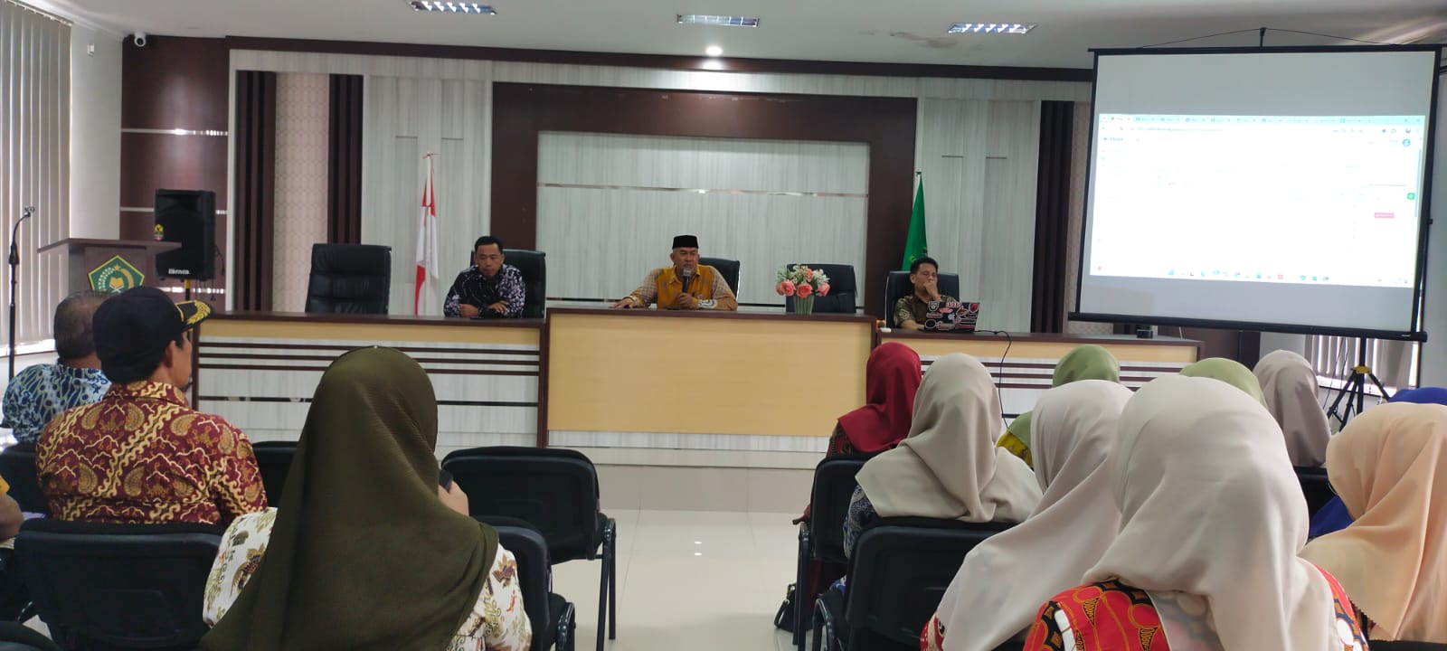 Kasi Pendis Gelar Rapat Evaluasi