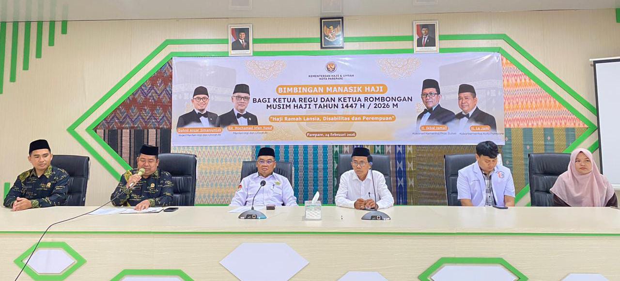 Bimbingan Manasik Haji Ketua Regu dan Ketua Rombongan