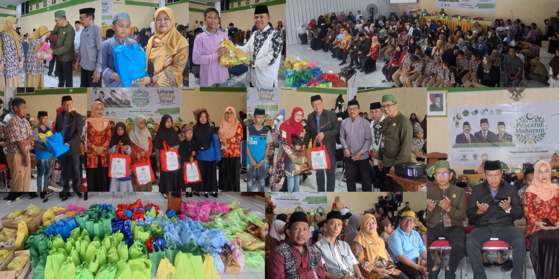 Kemenag Parepare bagikan 336 paket pada momen “Lebaran Anak Yatim dan Penyandang Disabilitas”