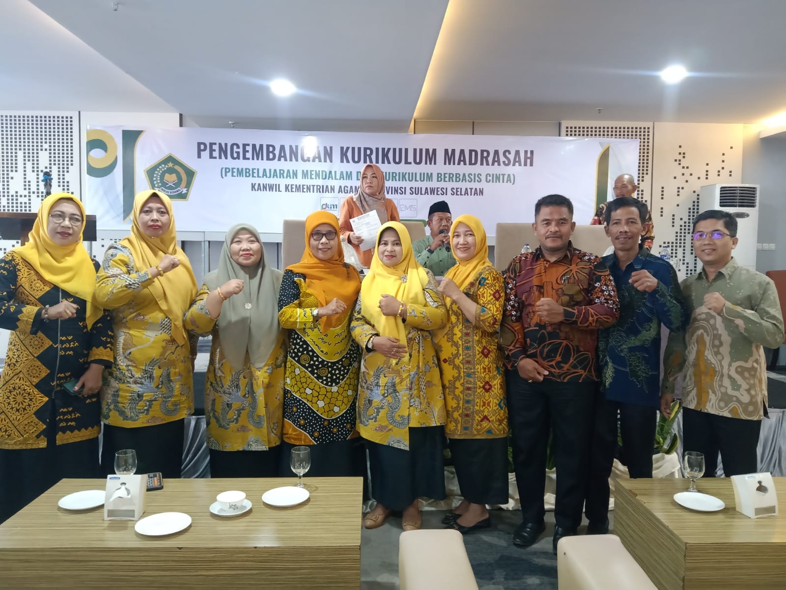 Kepala MIN 1 Sinjai mengikuti kegiatan Pengembangan Kurikulum Madrasah