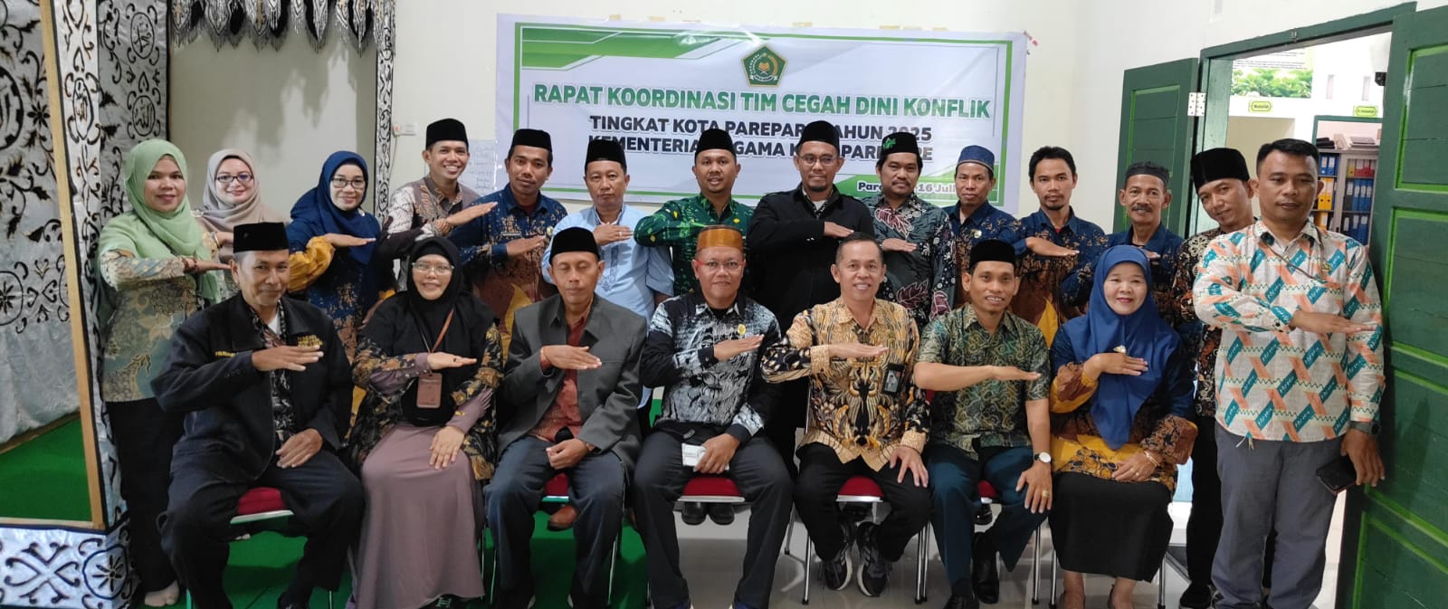 Rapat Koordinasi Tim Cegah Dini Konflik Tingkat Kota Parepare