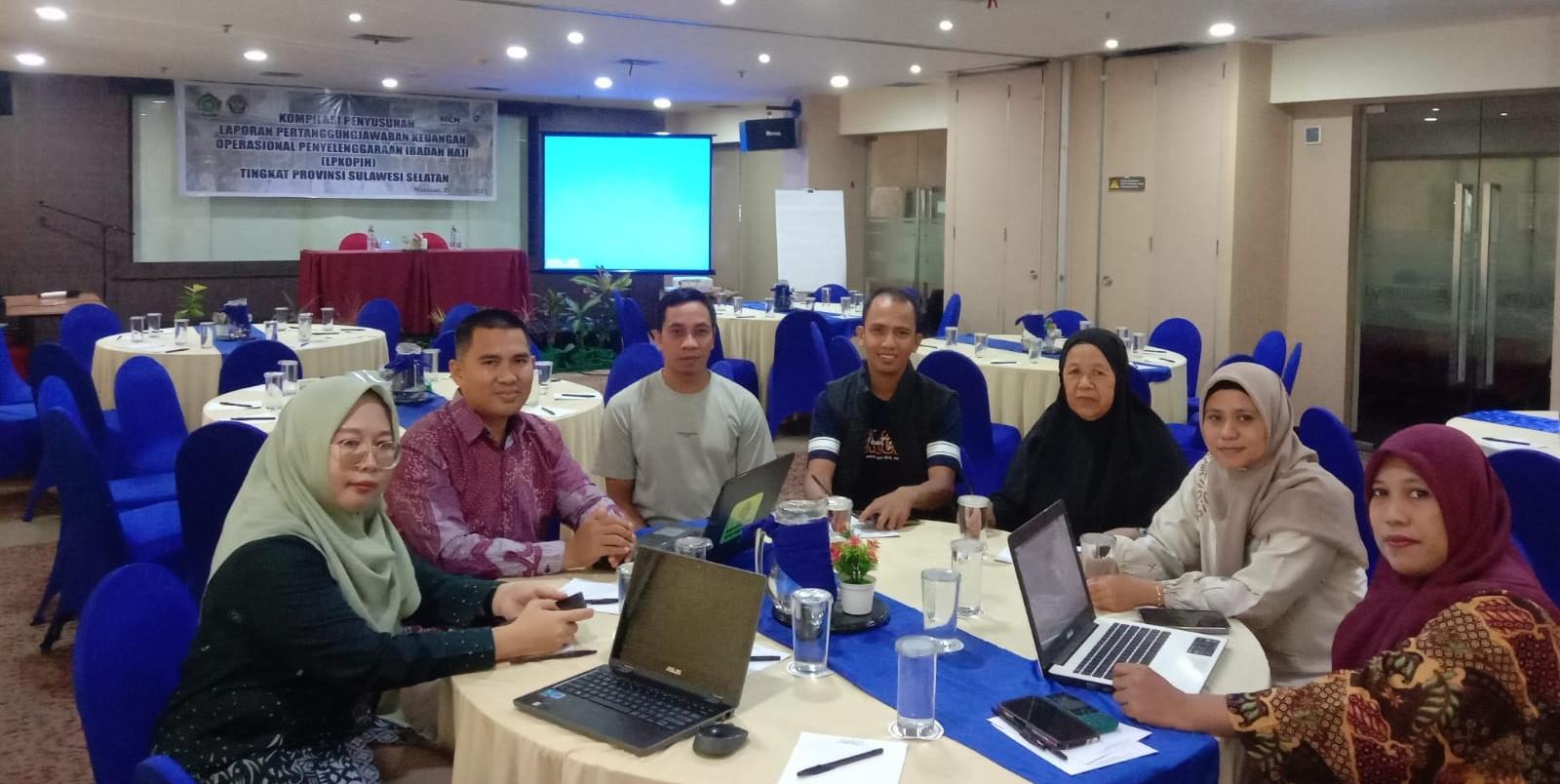 Dua Staf PHU Kemenag Parepare Ikuti Penyusunan Laporan Keuangan Haji 2025