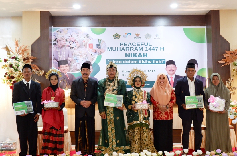 Nikah Massal Berbalut Doa dan Restu : Kisah Indah dari Peaceful Muharram 1447 H