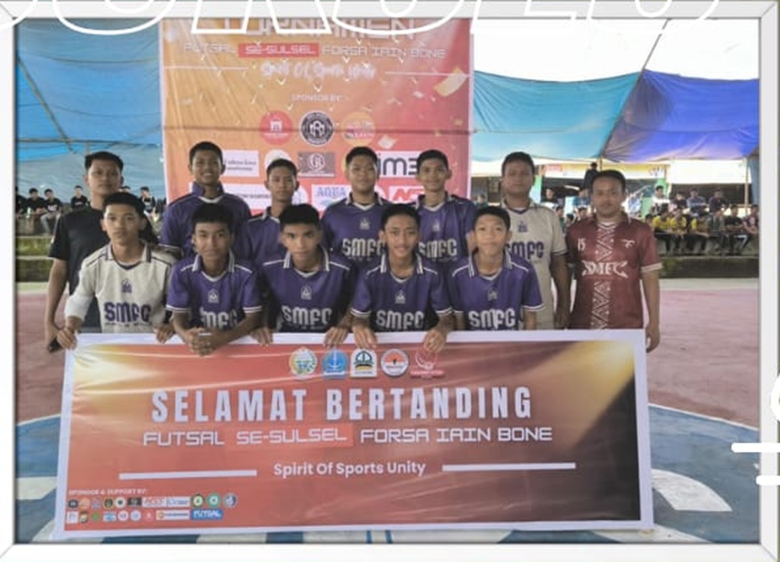 TIM Futsal MAN 3 Bone pada Ajang FORSA-IAIN Bone