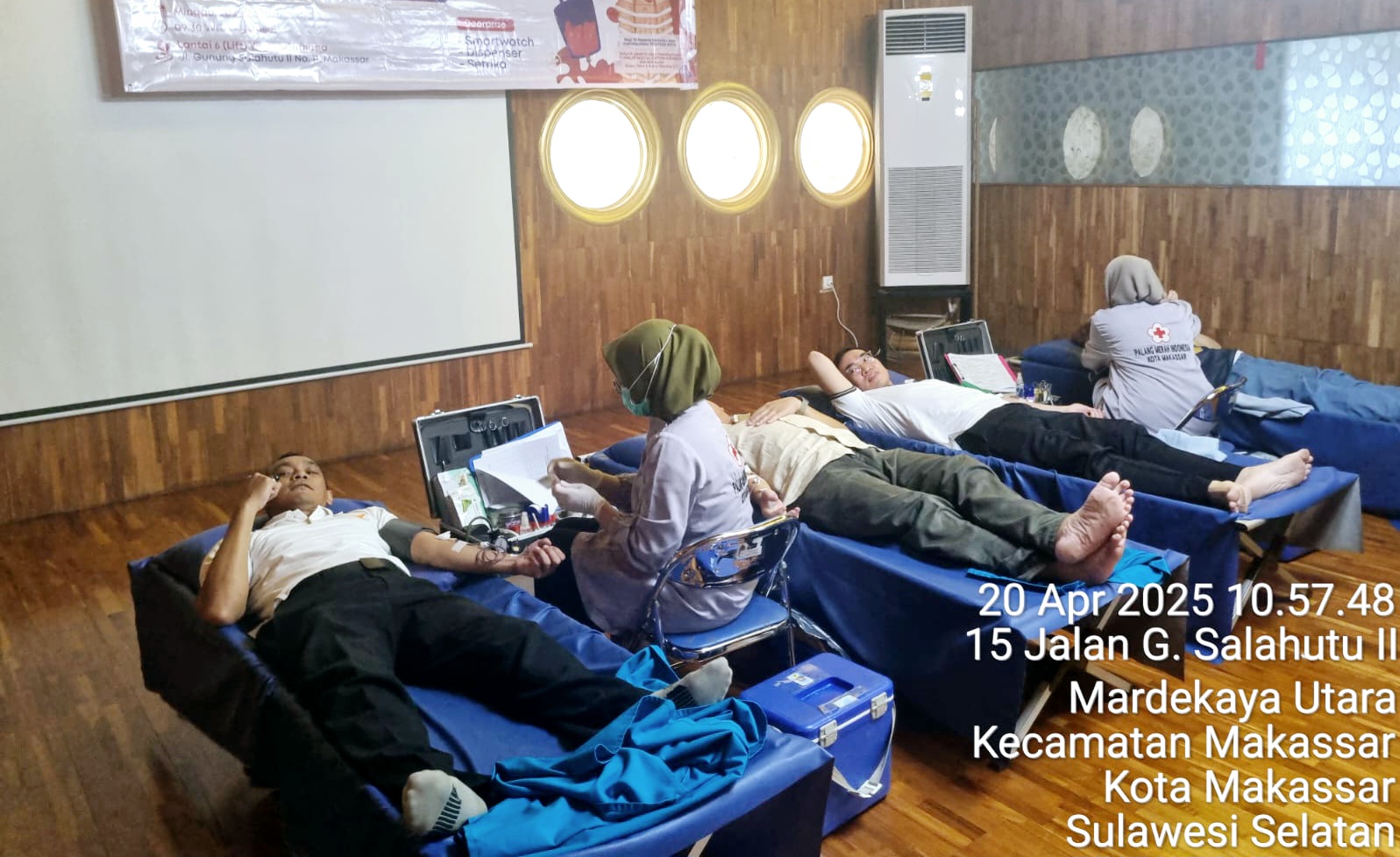 HUT ke-70, Vihara Girinaga Gelar Donor Darah : Wujud Welas Asih dan Implementasi SE Dirjen Bimas Buddha
