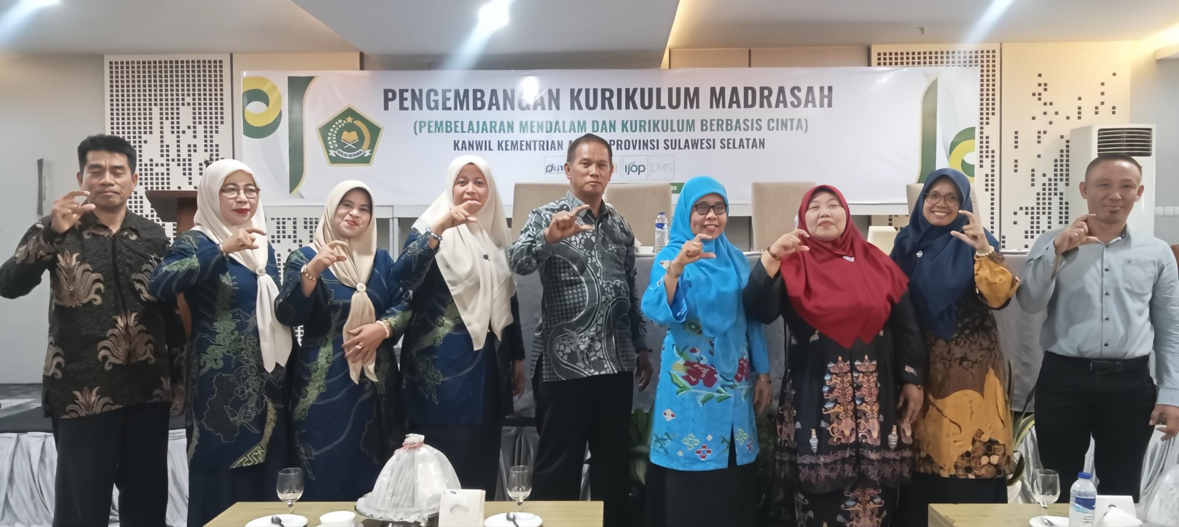 Kamad MTsN 4 Sinjai Mengikuti Kegiatan Pengembangan Kurikulum Madrasah