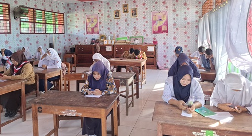 MAN Sidenreng Rappang Gelar Ujian Seleksi Calon Peserta Didik Baru Berbasis CBT