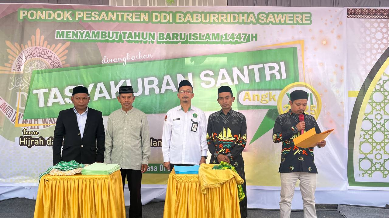 Kepala Seksi Pondok Pesantren Kementerian Agama Kabupaten Bulukumba, Syukriadi, S.Ag., M.M, bersama Ketua Yayasan H. Nonci Dg. Tallara,