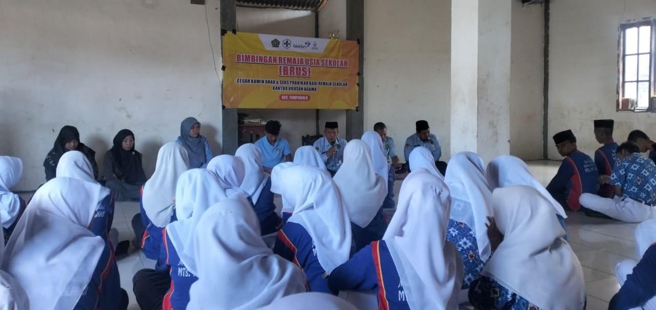 Suasana BRUS di MTs Yapit Malakaji
