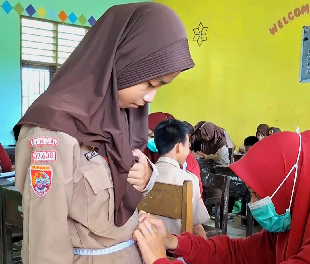 Peduli Kesehatan, MTs Al-Manar Jerrung Gelar Cek Kesehatan Gratis Bersama Puskesmas Bulupoddo