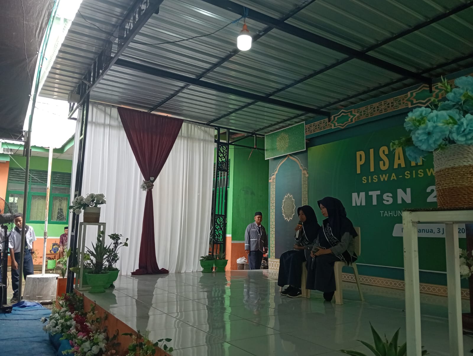 Momen Uji Hafalan Al-Qur’an di Acara Pisah Tamat MTsN 2 Bone