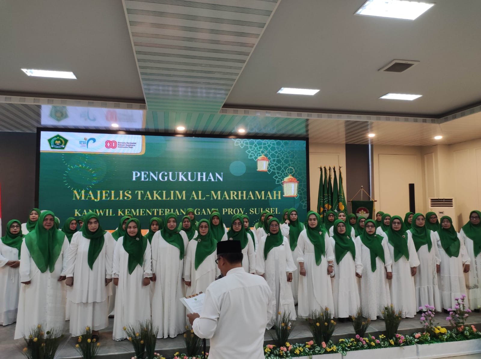 Kakanwil Kukuhan Majelis Taklim Al-marhamah Kanwil Kemenag Sulsel, Siap Perkuat Program Kemenag