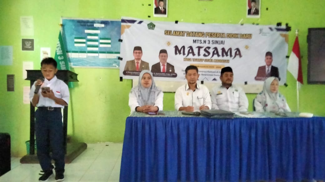Pembukaan Matsama MTsN 3 Sinjai, Meriah dan Penuh Semangat*l