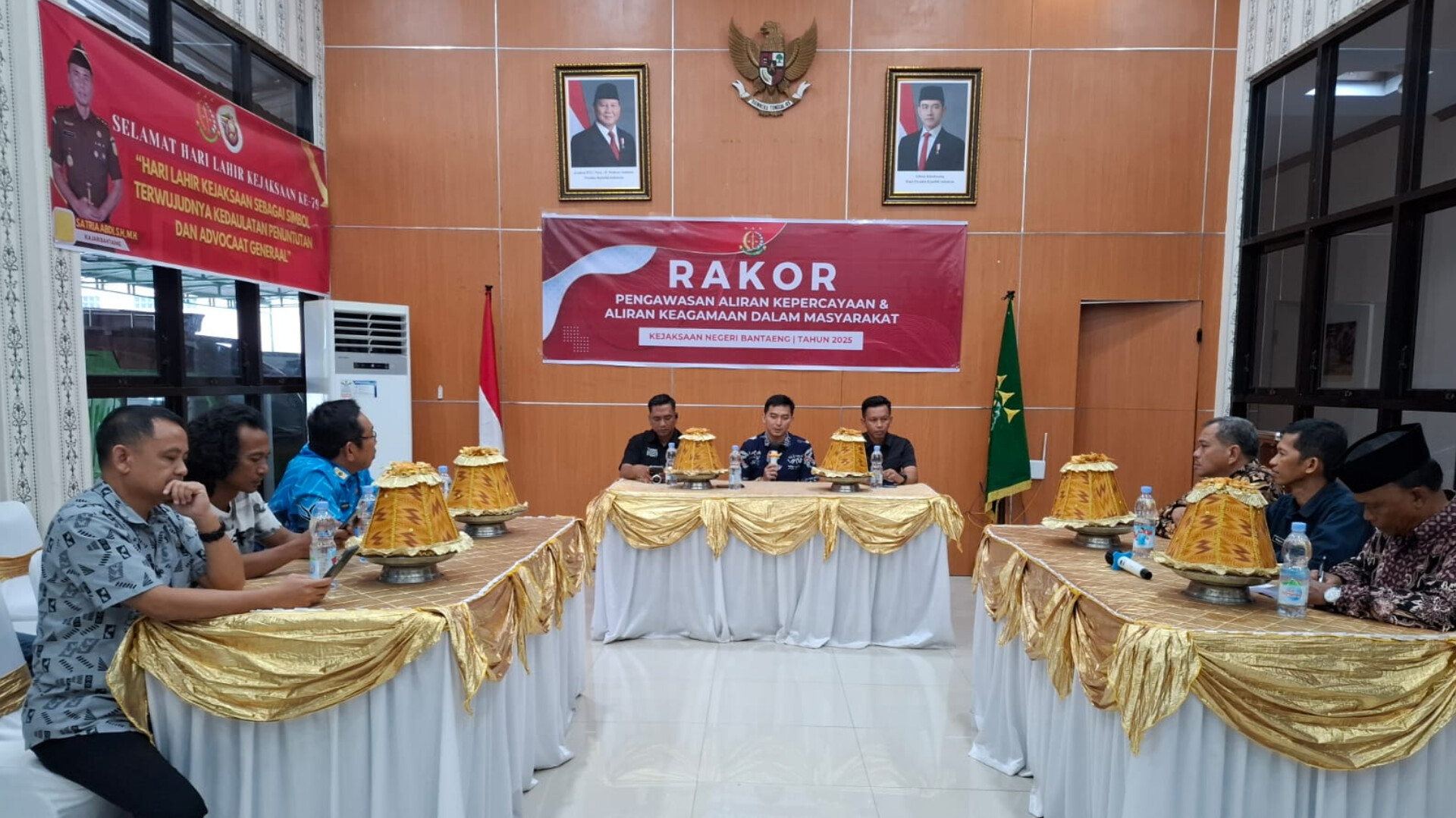 Kemenag Bantaeng Hadiri Rapat Koordinasi PAKEM di Kejaksaan Negeri Bantaeng pada Kamis, 31 Juli 2025 (Foto: Kejari Bantaeng)