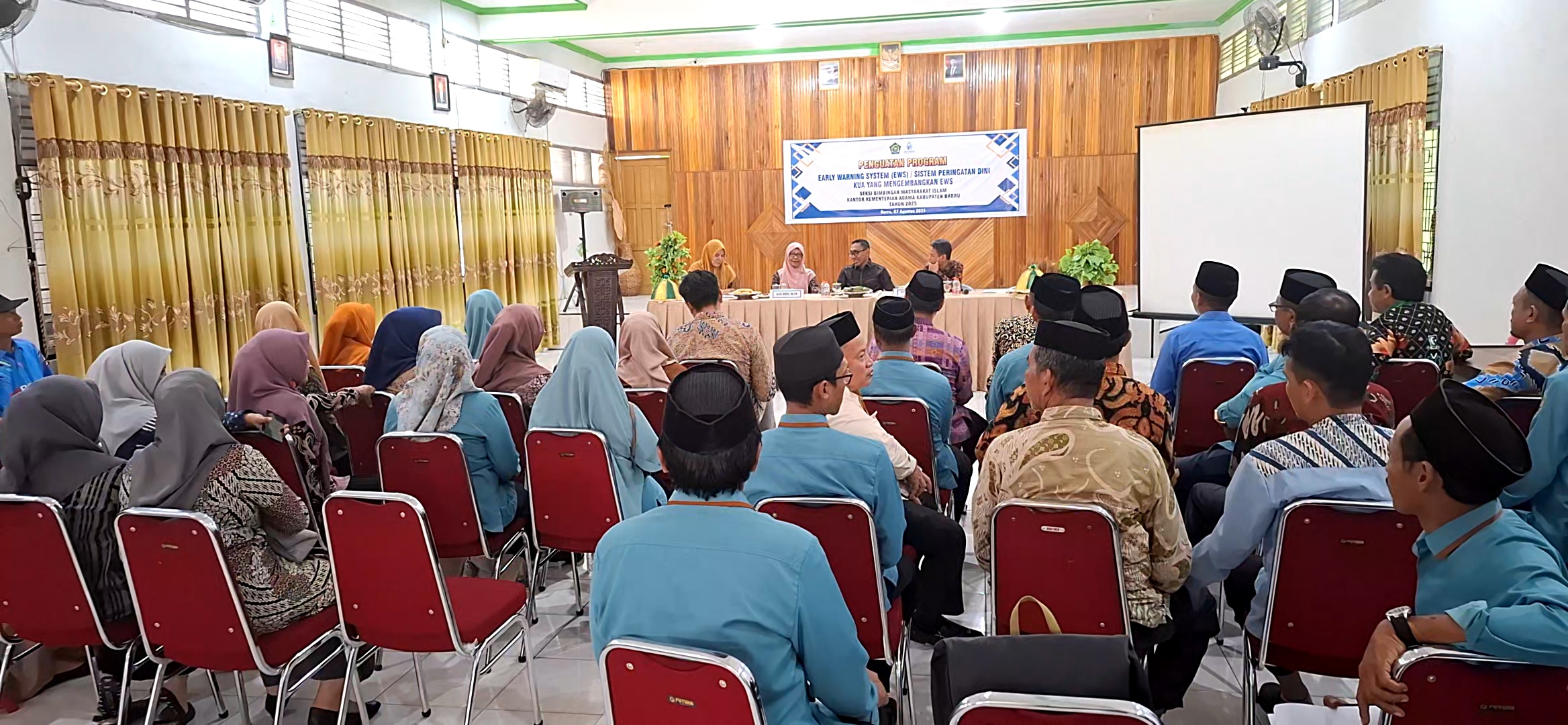 Early Warning System (EWS) dan Upaya Bersama Kemenag Barru Jaga Harmoni Umat Beragama