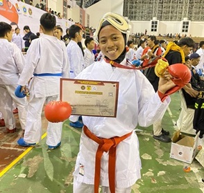 Siswa MTsN 2 Sidrap Raih Juara di Fajar Open Karate Championship 2025